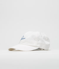 by Parra Script Logo Cap in White
