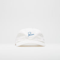 by Parra Script Logo Cap in White thumbnail