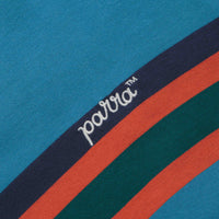 by Parra Script Striped T-Shirt in Blue thumbnail