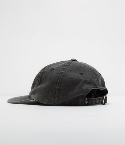 by Parra Scripted Cap in Washed Black