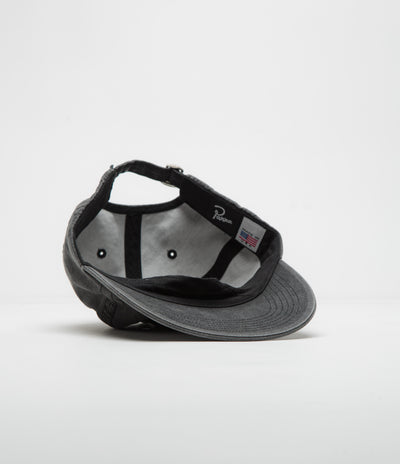 by Parra Scripted Cap in Washed Black