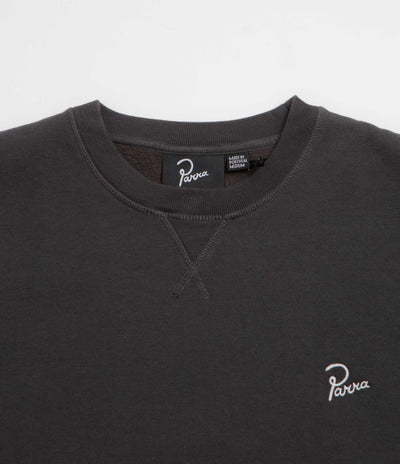 by Parra Signature Crewneck Sweatshirt - Black