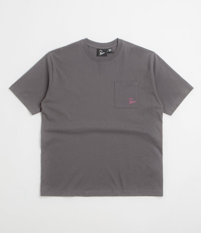 by Parra Signature Pocket T-Shirt in Grey