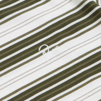 by Parra Signature Striped T-Shirt in Green thumbnail
