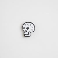by Parra Skulled Enamel Pin in White thumbnail