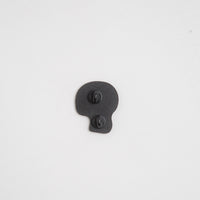 by Parra Skulled Enamel Pin in White thumbnail
