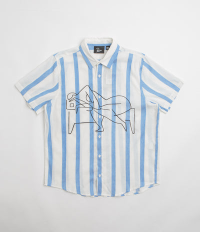 by Parra Sleep Now Short Sleeve Shirt - Blue