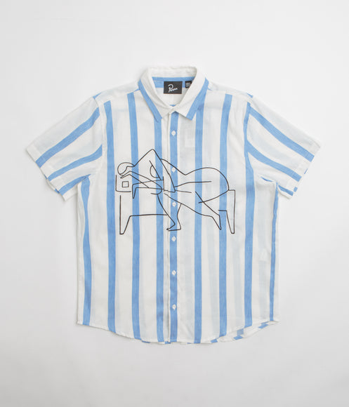 by Parra Sleep Now Short Sleeve Shirt - Blue