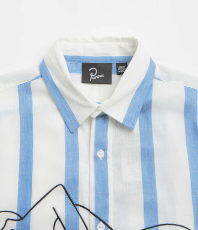 by Parra Sleep Now Short Sleeve Shirt - Blue