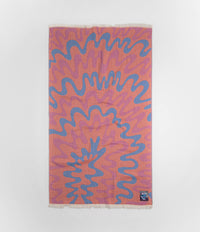 by Parra Splashed Hammam Beach Towel in Orange