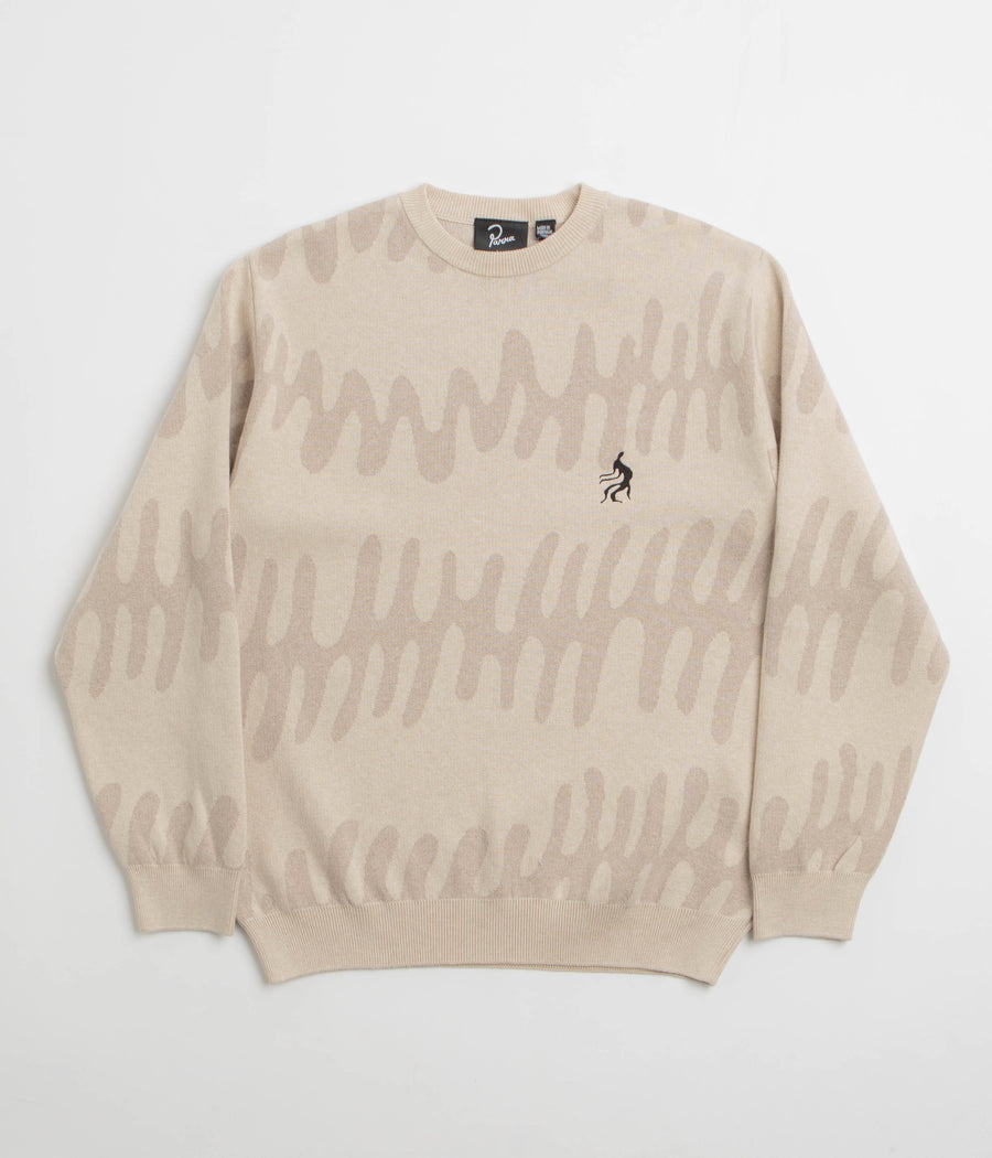 by Parra Static Stalker Sweatshirt in Sand