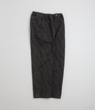 by Parra Stitched Skull Pants in Washed Grey