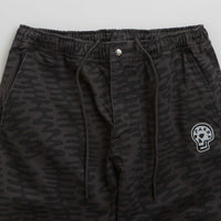 by Parra Stitched Skull Pants in Washed Grey thumbnail