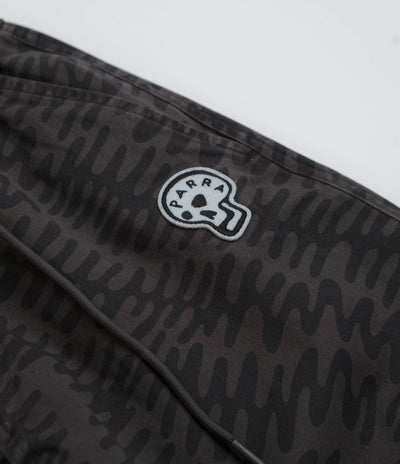 by Parra Stitched Skull Pants in Washed Grey