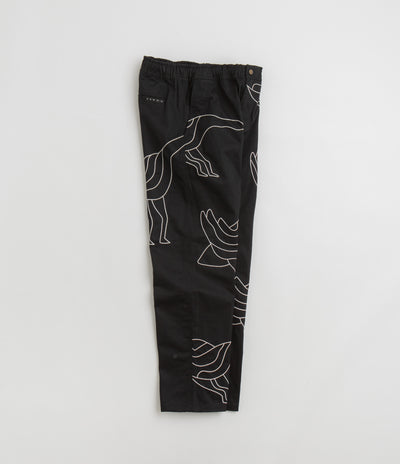 by Parra Stitched Up Duck Pants in Black
