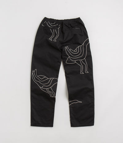 by Parra Stitched Up Duck Pants in Black