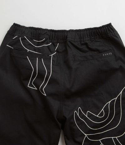 by Parra Stitched Up Duck Pants in Black