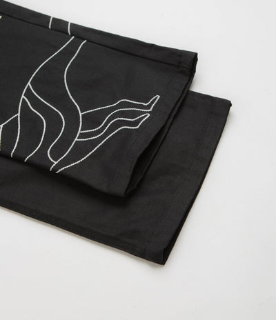 by Parra Stitched Up Duck Pants in Black
