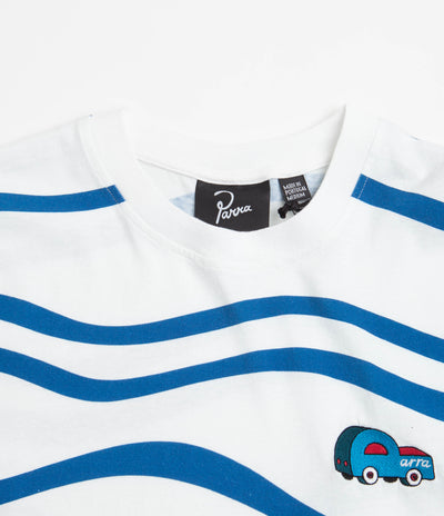 by Parra Stupid Car Logo T-Shirt - White