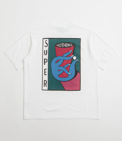 by Parra Super Nothing T-Shirt in White
