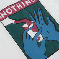by Parra Super Nothing T-Shirt in White thumbnail