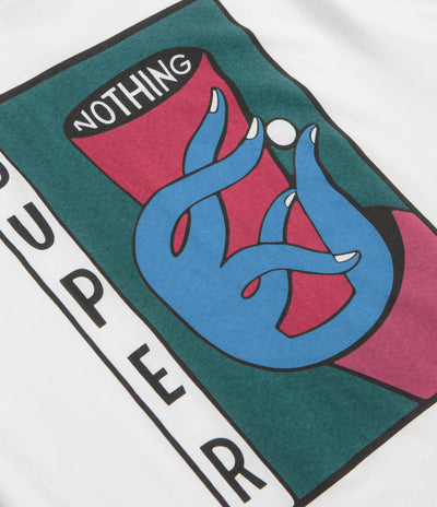 by Parra Super Nothing T-Shirt in White