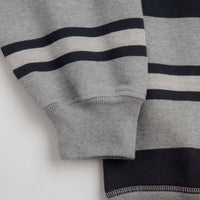 by Parra Sweatstriped Crewneck Sweatshirt - Heather Grey thumbnail