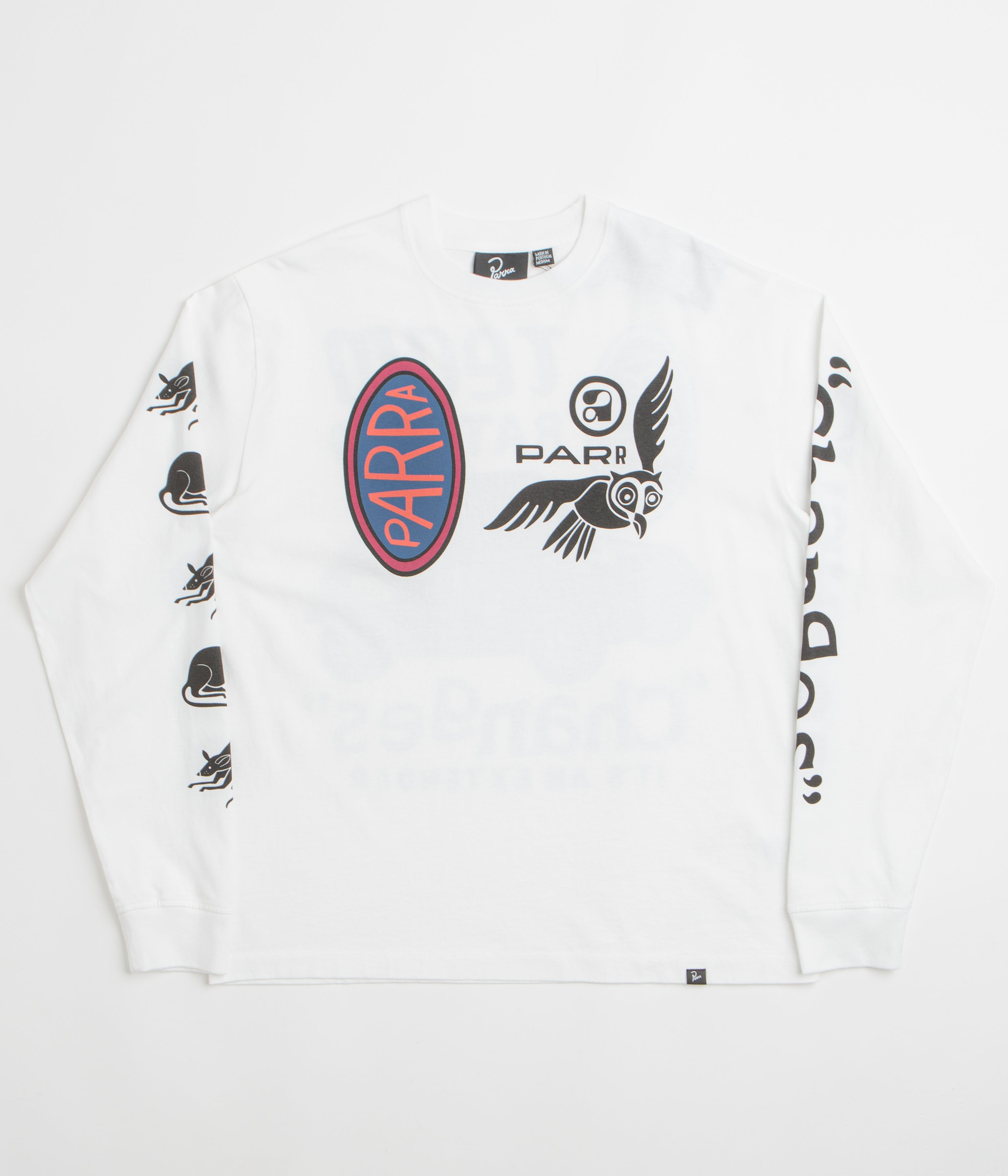 by Parra Team Changes Long Sleeve T-Shirt - White