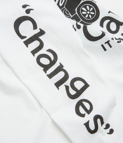 by Parra Team Changes Long Sleeve T-Shirt - White