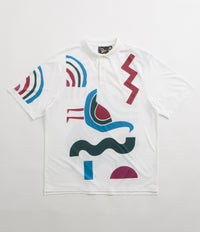 by Parra Tennis Anyone Polo Shirt in White