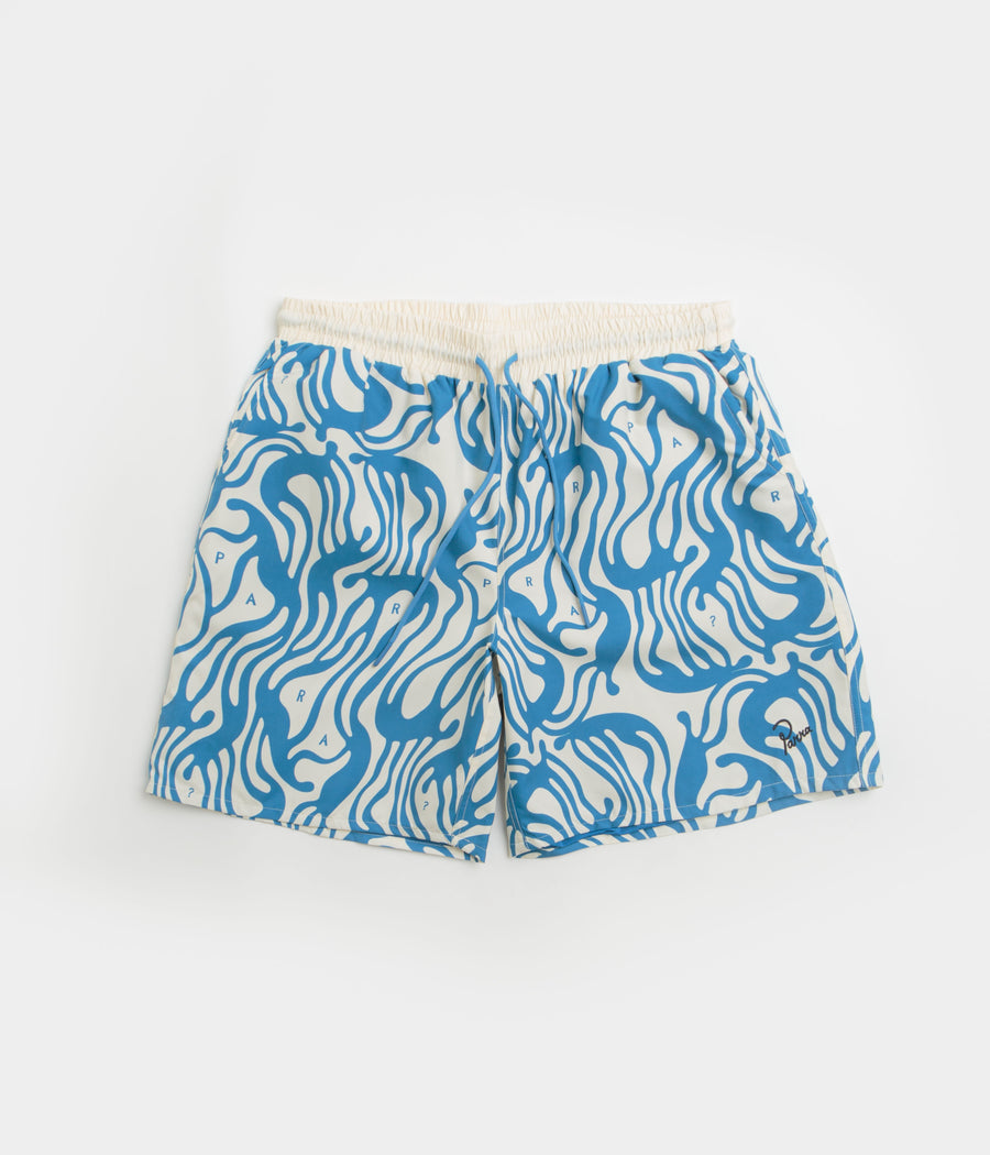 by Parra The Blob Swim Shorts in Blue
