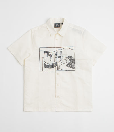 by Parra The Dunes Short Sleeve Shirt - Off White