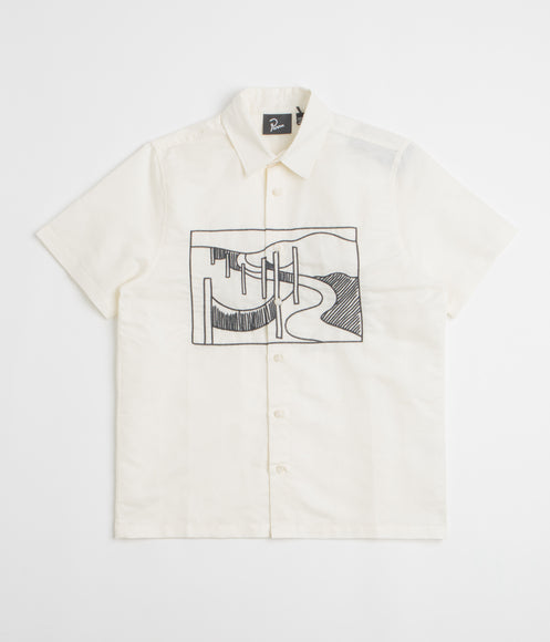 by Parra The Dunes Short Sleeve Shirt - Off White