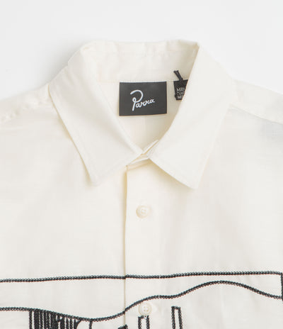 by Parra The Dunes Short Sleeve Shirt - Off White