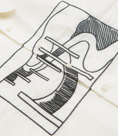 by Parra The Dunes Short Sleeve Shirt - Off White