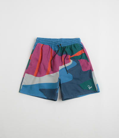 by Parra The Festival Fence Swim Shorts in Blue