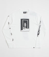 by Parra The Hotel Long Sleeve T-Shirt in White