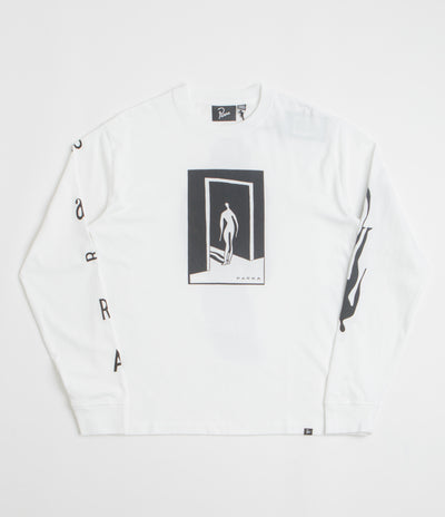 by Parra The Hotel Long Sleeve T-Shirt - White