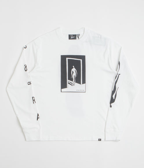 by Parra The Hotel Long Sleeve T-Shirt - White