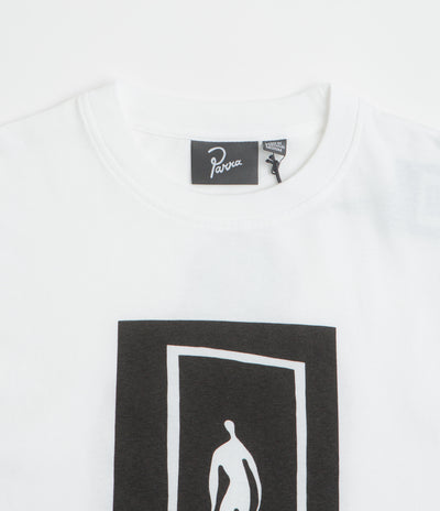 by Parra The Hotel Long Sleeve T-Shirt - White