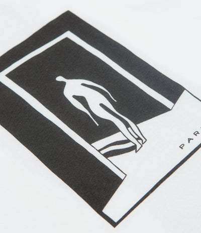 by Parra The Hotel Long Sleeve T-Shirt - White