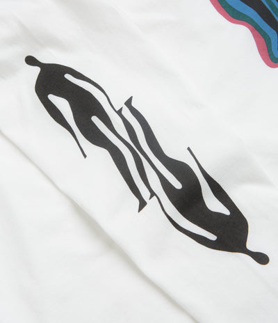 by Parra The Hotel Long Sleeve T-Shirt - White