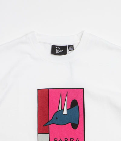 by Parra The Hunted T-Shirt in White