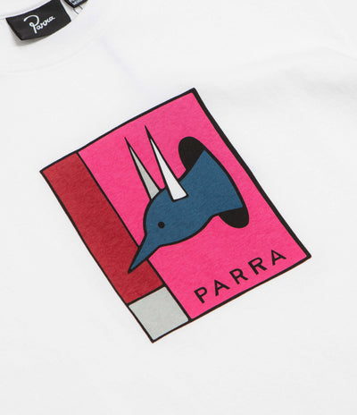 by Parra The Hunted T-Shirt in White