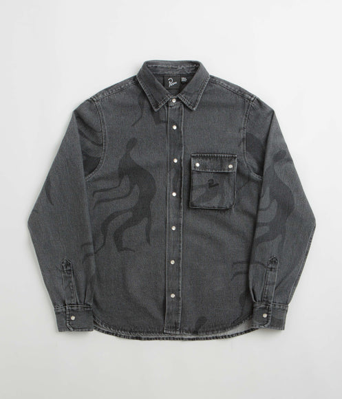 by Parra The Stalkers Shirt - Washed Grey