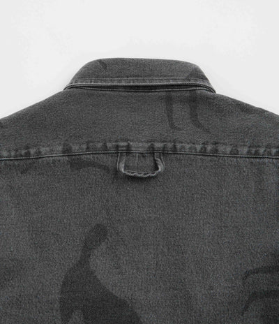 by Parra The Stalkers Shirt in Washed Grey