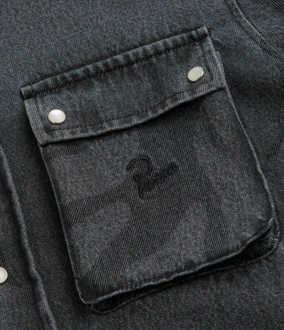 by Parra The Stalkers Shirt in Washed Grey
