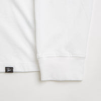 by Parra The Visitors Long Sleeve T-Shirt in White thumbnail