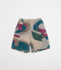 by Parra The Wall Camo Shorts in Sand