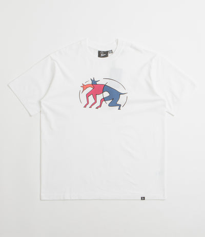 by Parra The Zoomies T-Shirt in White
